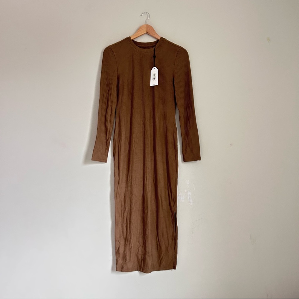 Universal  standard lexi ribbed maɛxi dress